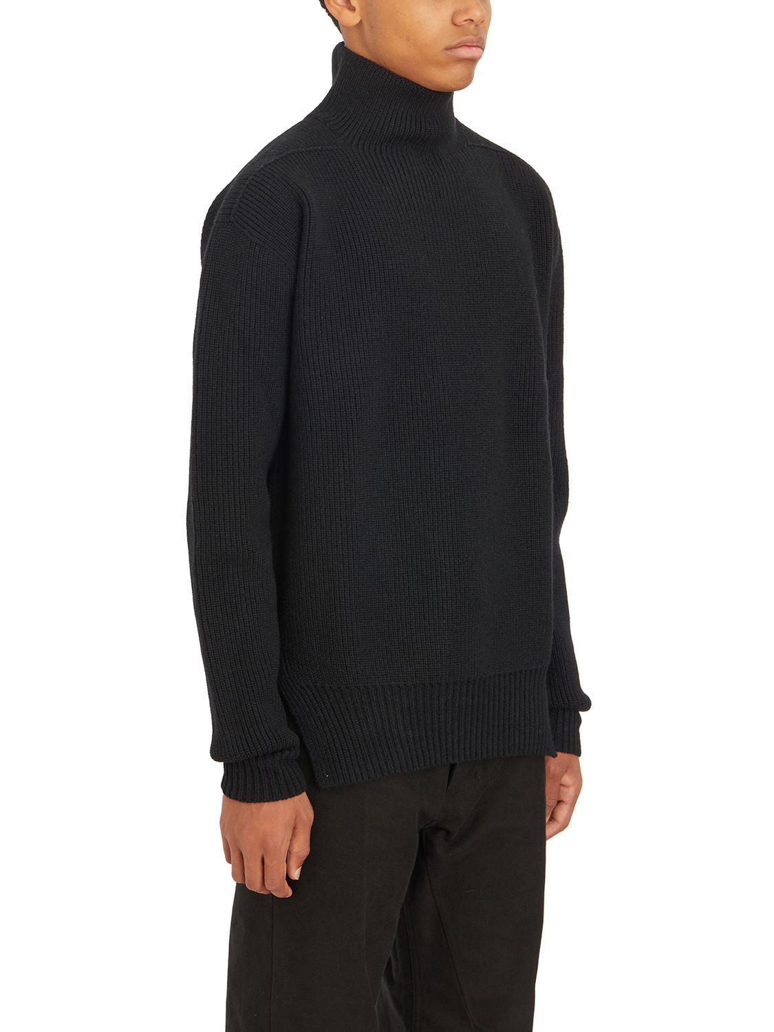 RICK OWENS Modern Fisherman Turtleneck Sweater - Size M