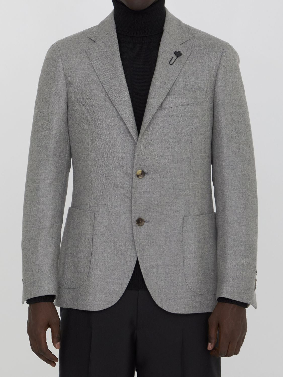 LARDINI Casual Cashmere Jacket - Regular Fit