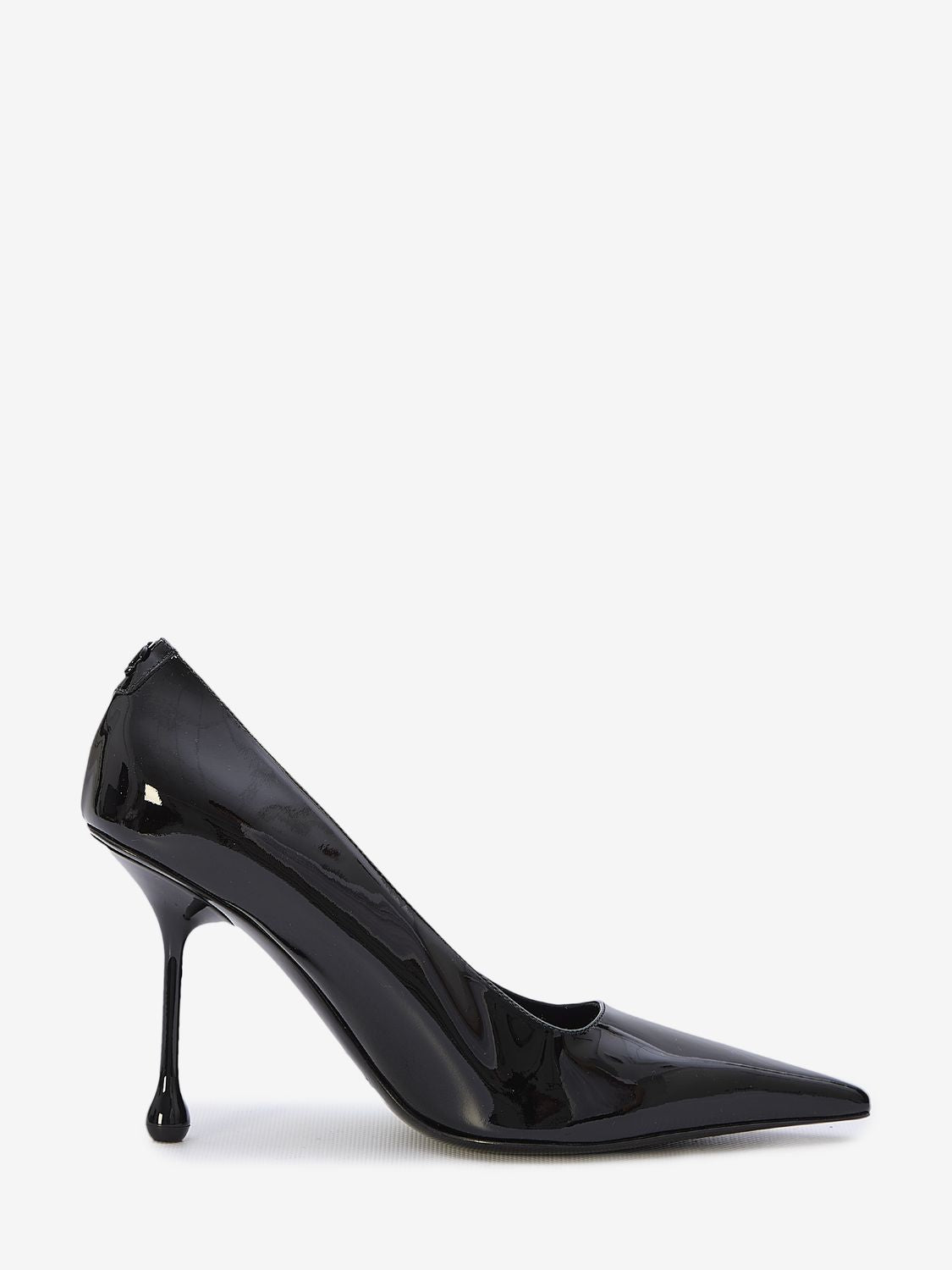 JIMMY CHOO Classic Patent Leather Pumps with Drop Heel - 95