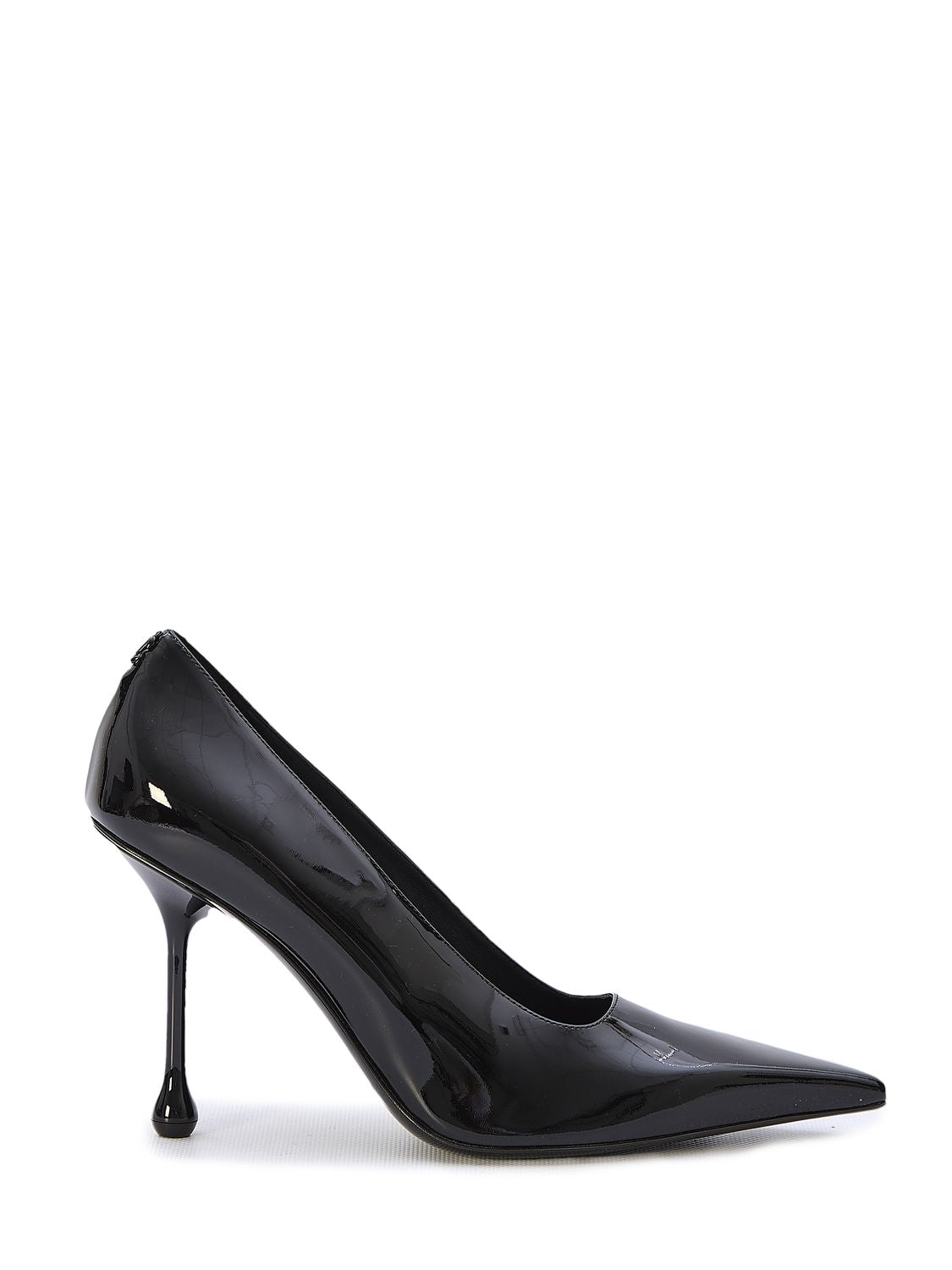 JIMMY CHOO Classic Patent Leather Pumps with Drop Heel - 95