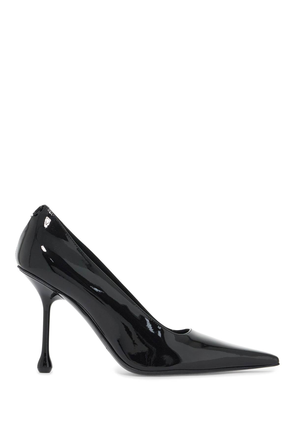 JIMMY CHOO Classic Patent Leather Pumps with Drop Heel - 95