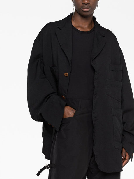 COMME DES GARÇONS Single-Breasted Wool Jacket for Men