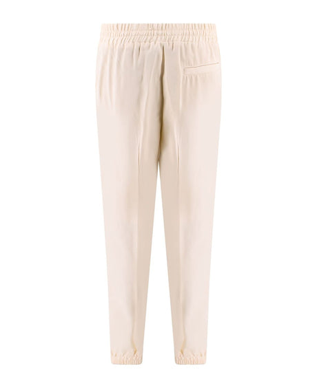 JIL SANDER Women's Drawstring Tapered Trousers