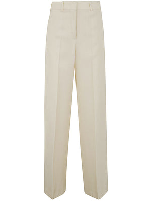 JIL SANDER Wide Leg Tailored Trousers - SS24 Collection