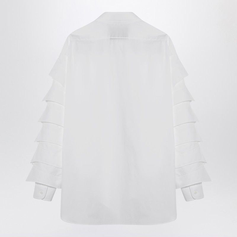 MOSCHINO COUTURE Oversized Shirt with Long Sleeves and Buttoned Cuffs