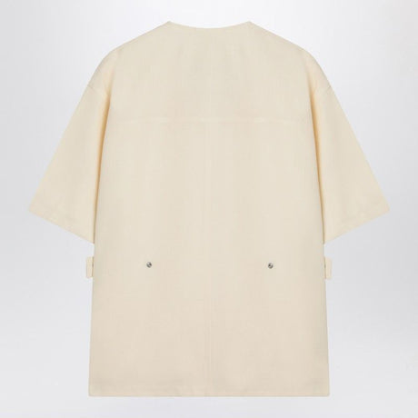 JIL SANDER Silk Blend Shirt Jacket