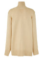 JIL SANDER Long Sleeve Merino Knit Sweater