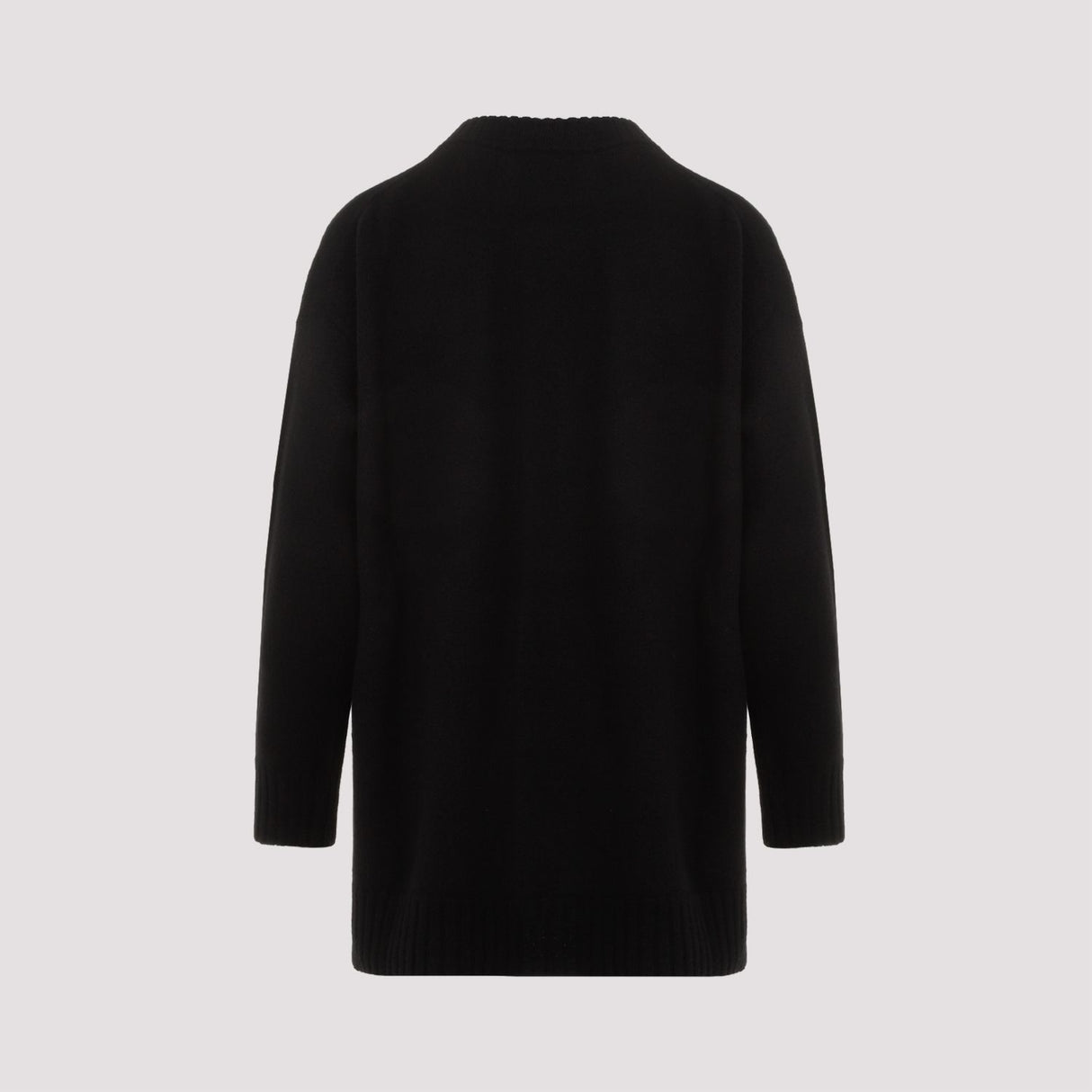 JIL SANDER マスタードイエローのクルーネックセーター 100%ウール