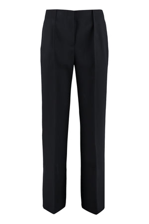 JIL SANDER Wool Cropped Trousers for Women