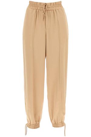 JIL SANDER Fluid Satin Drawstring Pants - Relaxed Fit