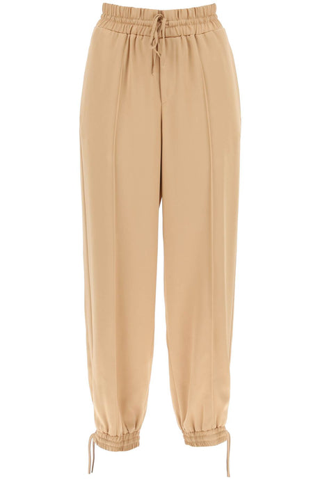 JIL SANDER Fluid Satin Drawstring Pants - Relaxed Fit