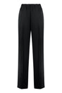 JIL SANDER Wide Leg Shiny Pants