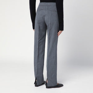 JIL SANDER High-Waisted Wool Trousers for Women