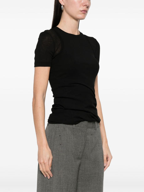 JIL SANDER Strap Detail Mini Top for Women