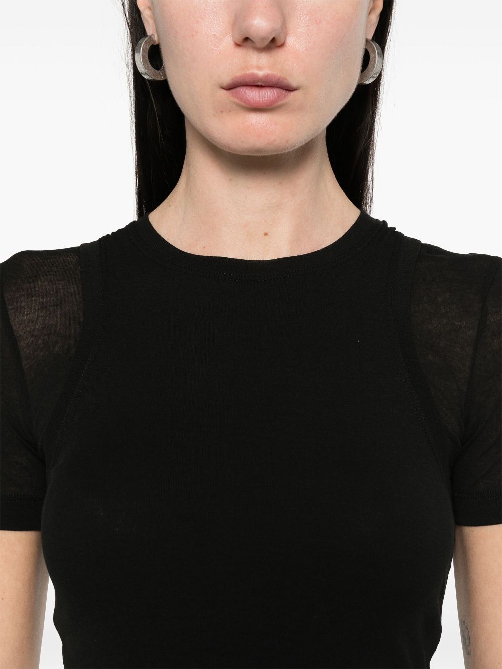 JIL SANDER Strap Detail Mini Top for Women