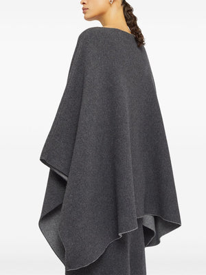 JIL SANDER Cashmere and Wool Blend Cape