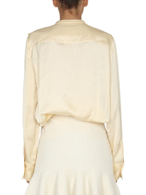 JIL SANDER Ruffled Front Closure Shirt