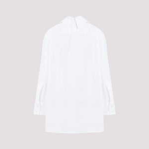 JIL SANDER Oversized Long-Sleeved Shirt with Double Cuffs