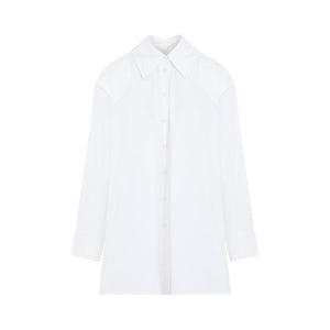 JIL SANDER Oversized Long-Sleeved Shirt with Double Cuffs