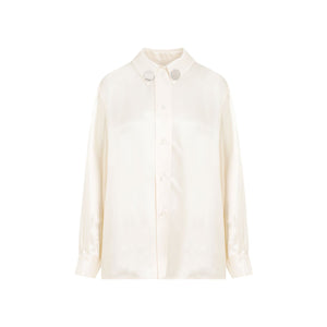 JIL SANDER Viscose Blend Shirt for Women - SS24