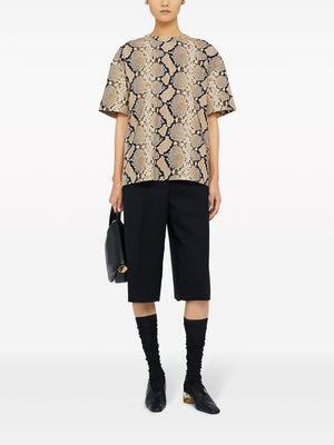 JIL SANDER Animal Pattern T-Shirt - Size S