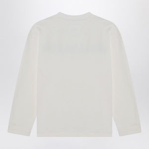 JIL SANDER Classic Cotton T-Shirt with Logo - Women's Long Sleeve