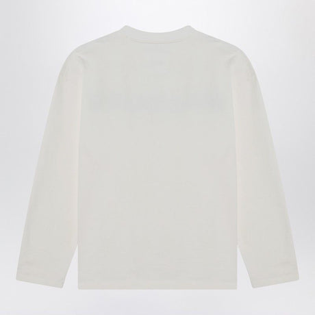 JIL SANDER Classic Cotton T-Shirt with Logo - Women's Long Sleeve