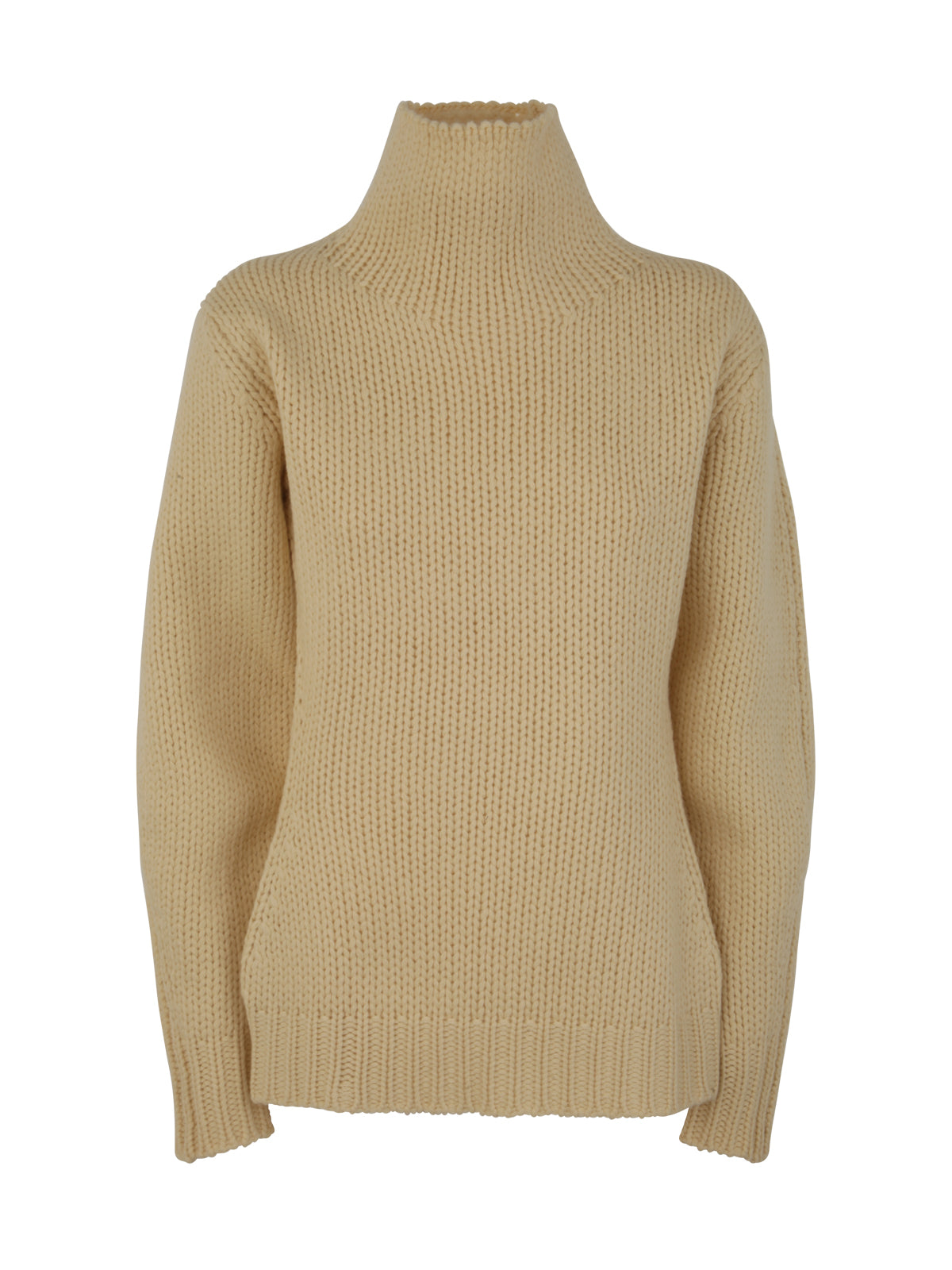 JIL SANDER Long Sleeved High Neck Sweater for Women