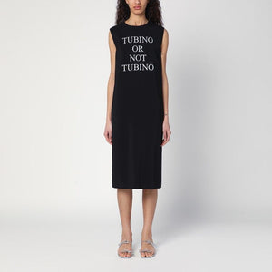 MOSCHINO COUTURE Sleeveless Crew Neck Mini Dress with Pocket Detail