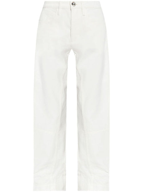 JIL SANDER Classic Straight Leg Cotton Jeans for Women