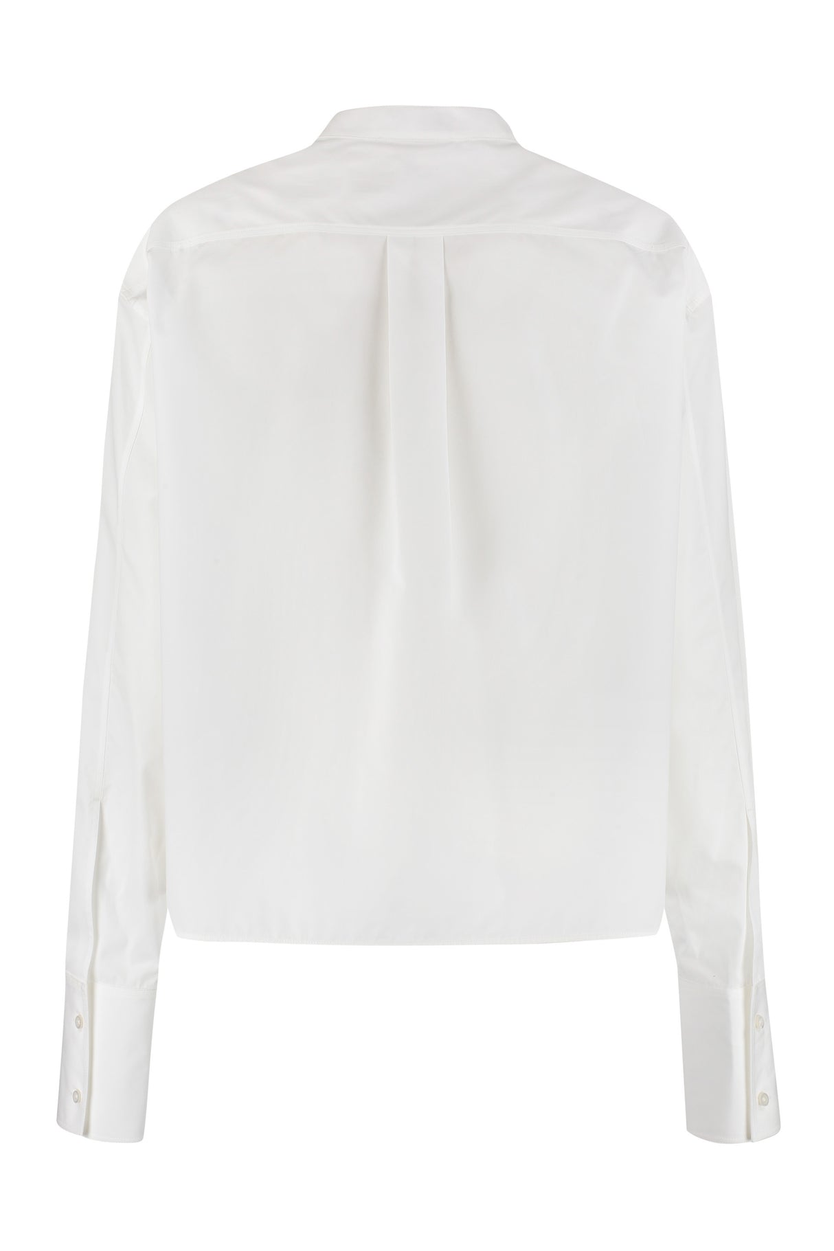 JIL SANDER Cropped Boxy Shirt