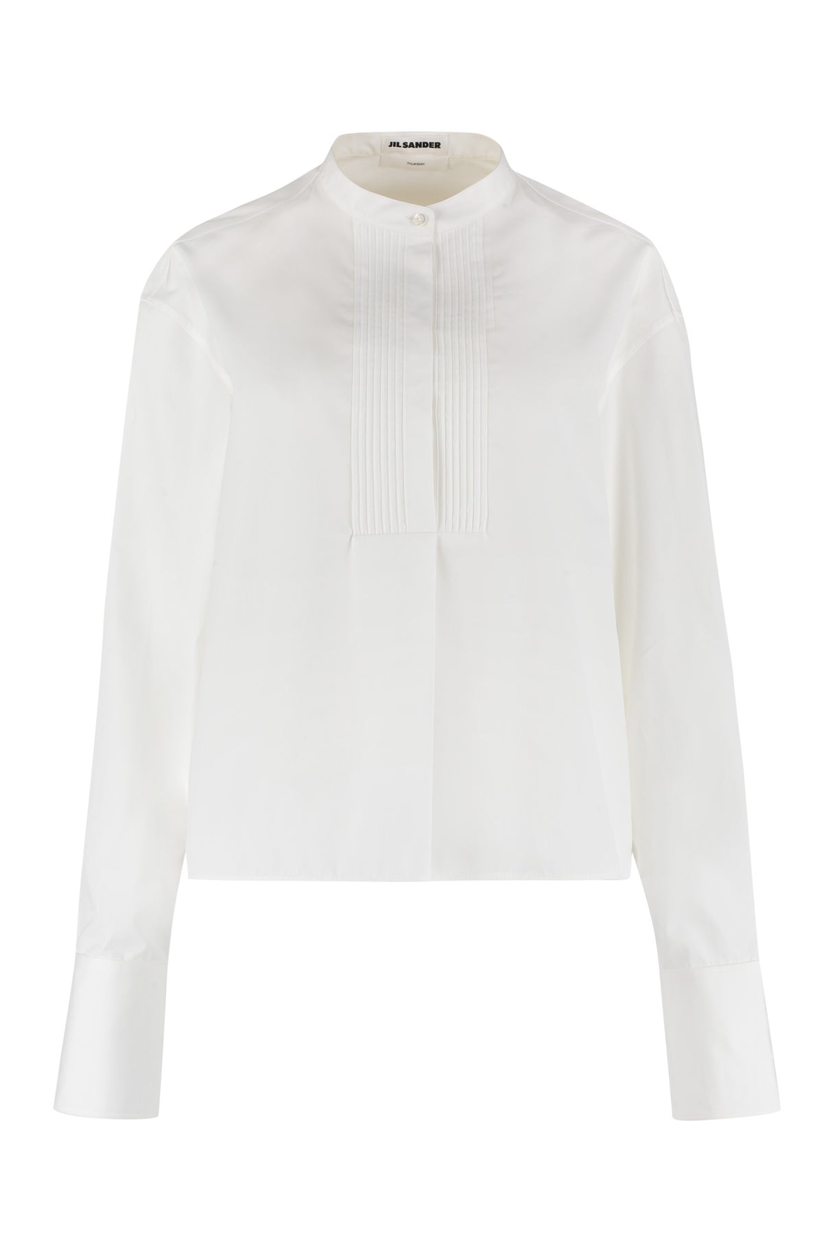 JIL SANDER Cropped Boxy Shirt