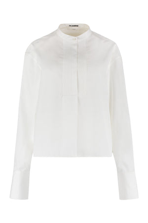 JIL SANDER Cropped Boxy Shirt