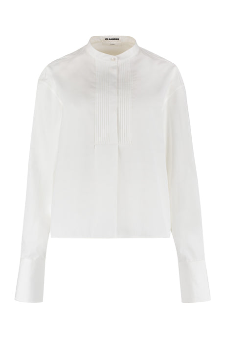 JIL SANDER Cropped Boxy Shirt