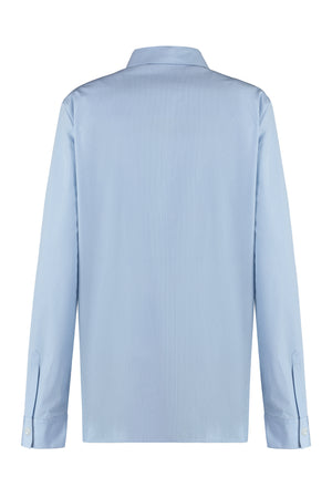 JIL SANDER Striped Cotton Shirt - Women’s Fall Collection