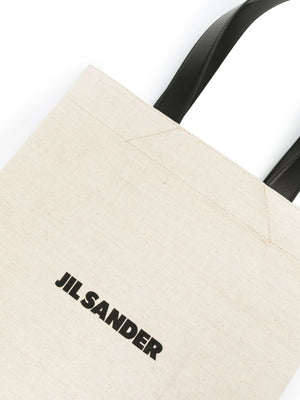 JIL SANDER オシャレなシーズン24SSレディーストートバッグ 白と黒