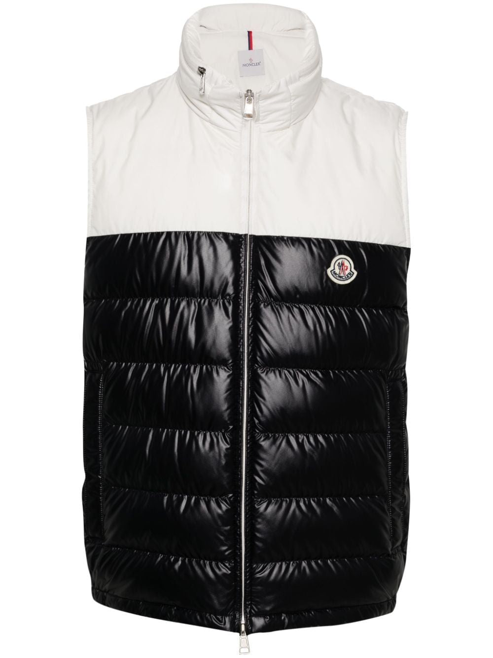 MONCLER SS24 フーデッドベスト ロイヤルブルー