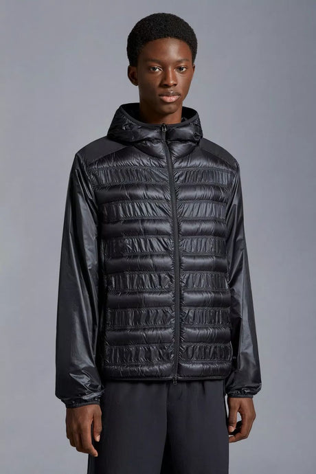 MONCLER ブラックメンズSS24ルセネイジャケット