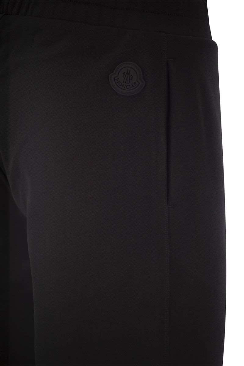 MONCLER Logo-Embellished Relaxed Sports Trousers for Women