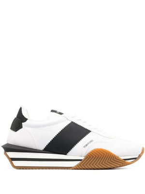 TOM FORD Panelled Leather Sneakers for Men