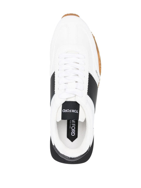 TOM FORD Panelled Leather Sneakers for Men