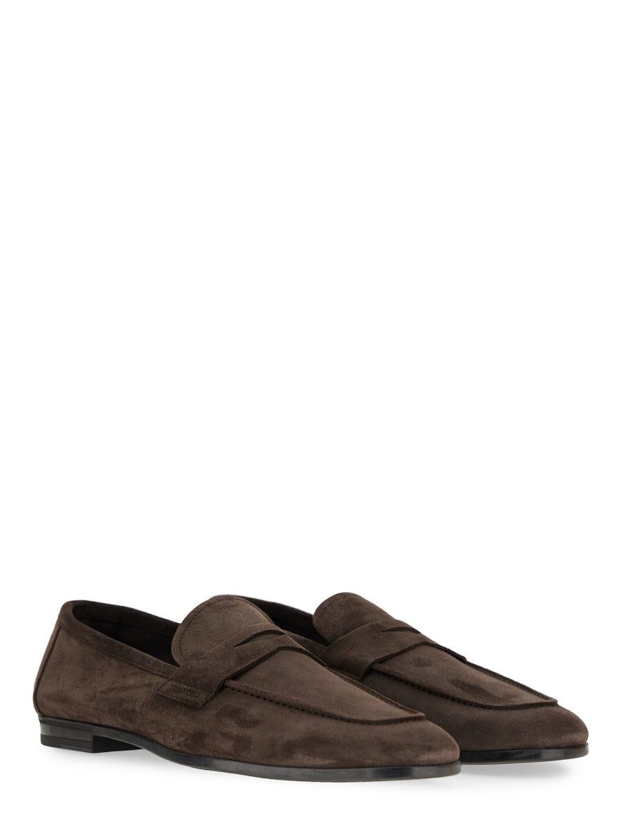 TOM FORD Men's Moccasin with 1 cm Heel