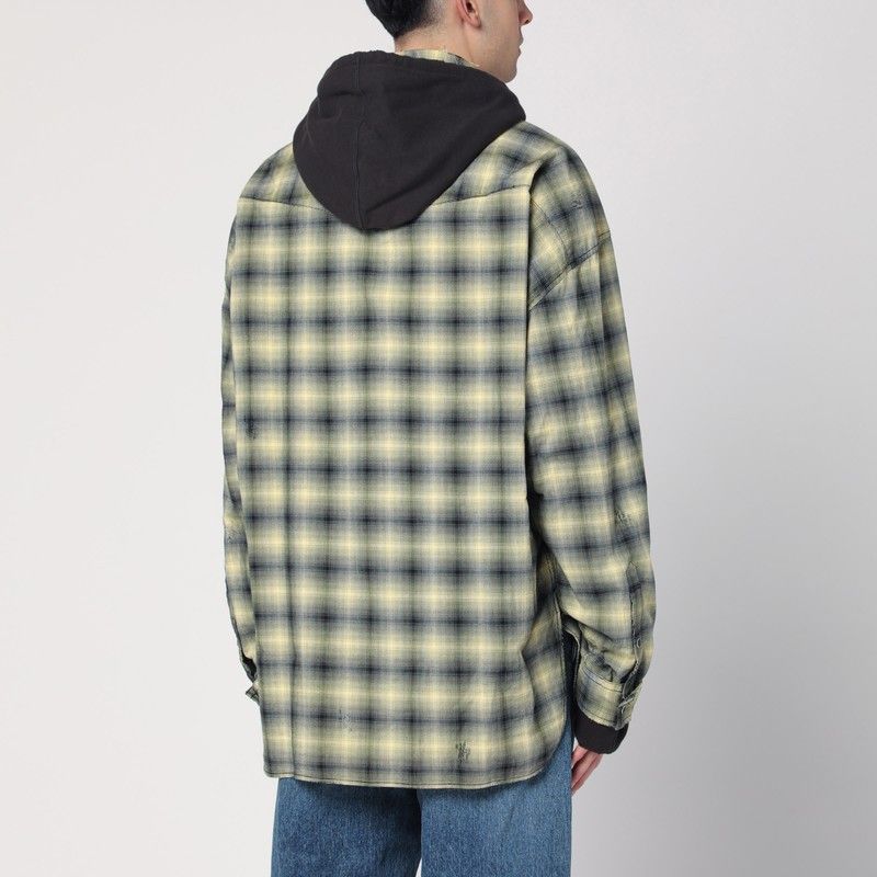 MAISON MIHARA YASUHIRO	 Multi-Layered Hooded Shirt