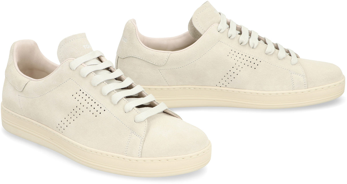 TOM FORD Men's Warwick Suede Sneakers - SS25 Collection