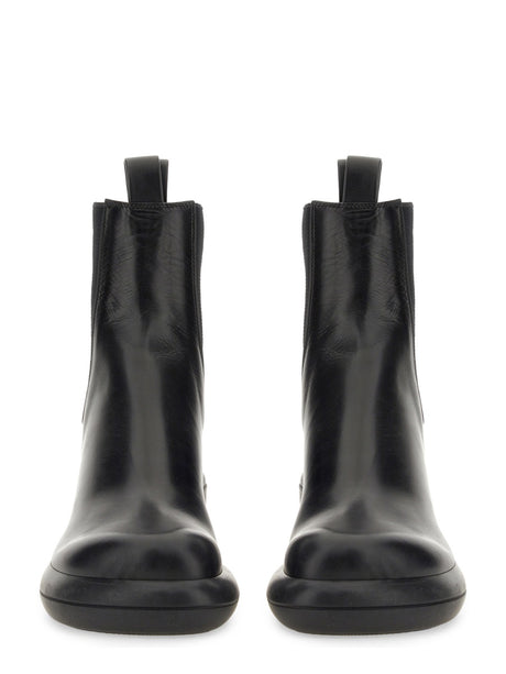 JIL SANDER Chic Leather Boot with 7cm Heel for Women