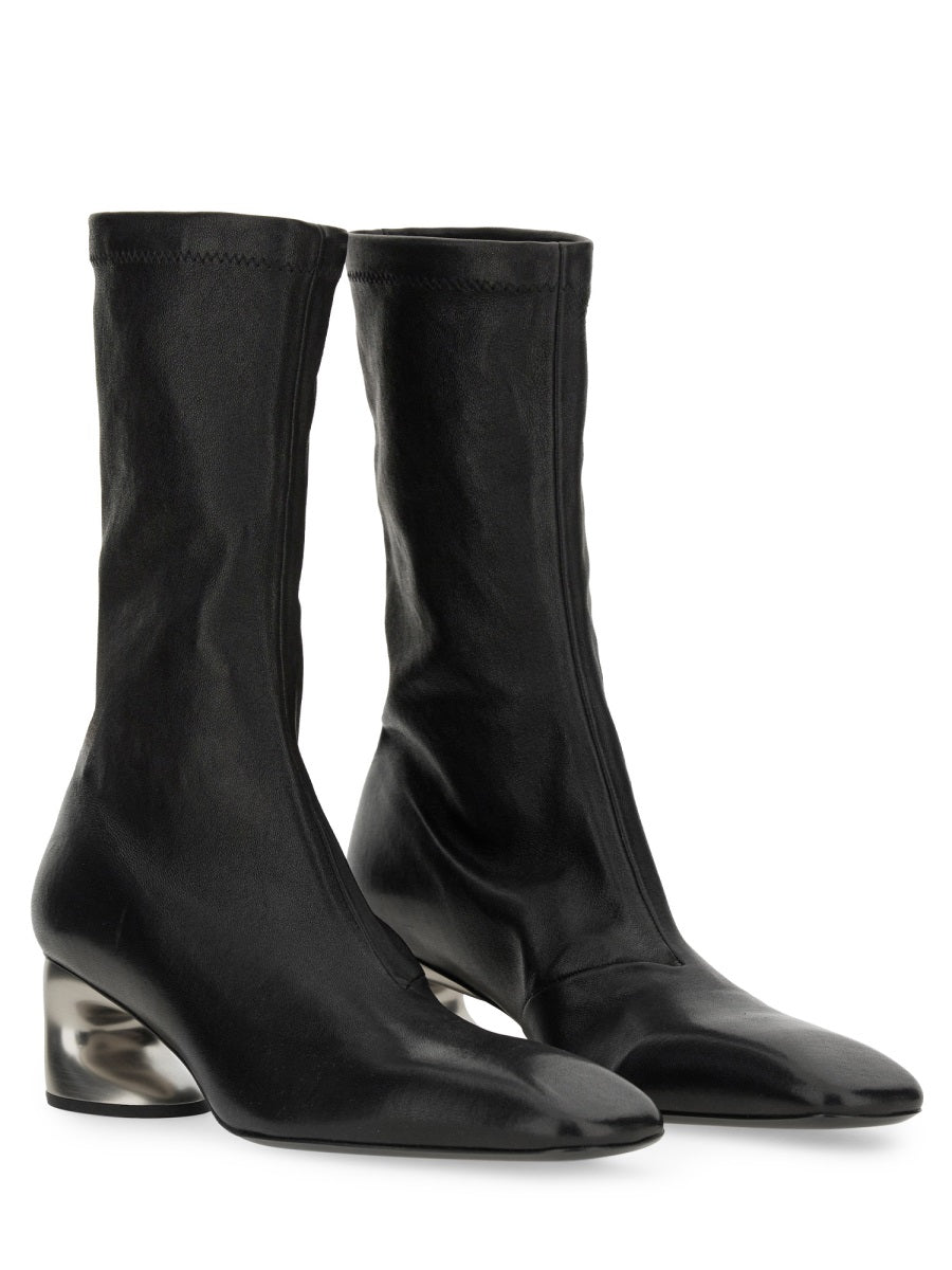 JIL SANDER Leather Boots for Women - FW24 Collection