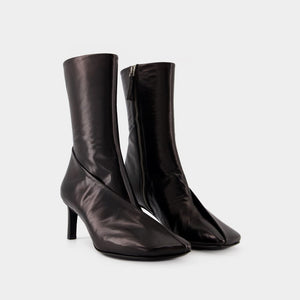 JIL SANDER Chic Ankle Boots for Women - FW24 Collection