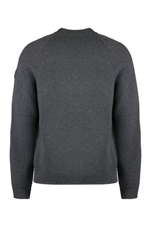 MONCLER Men's Virgin Wool and Cashmere Pullover