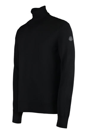 MONCLER Men's Virgin Wool Turtleneck Sweater