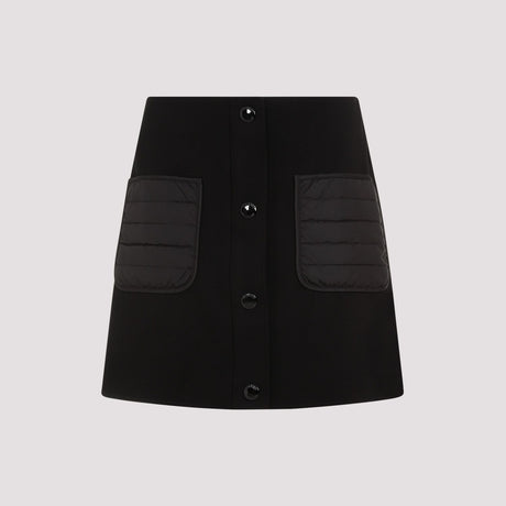 MONCLER Chic Viscose Blend Mini Skirt for Women